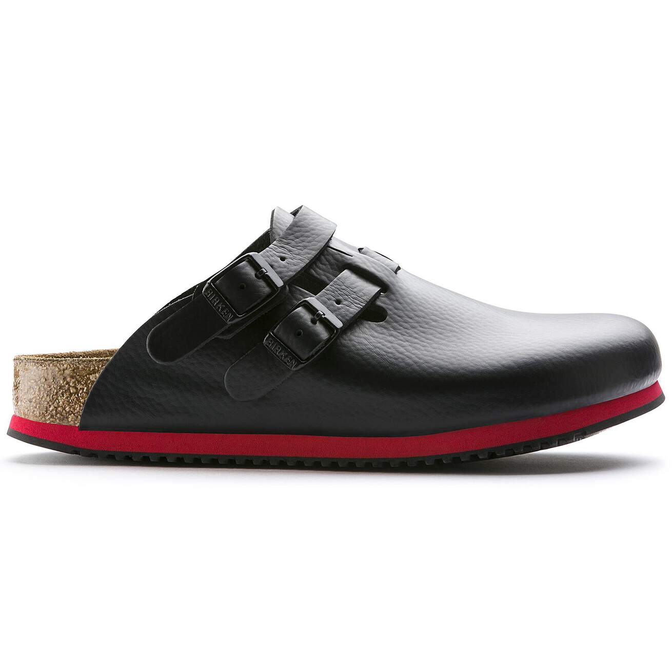 Birkenstock Professional Kay SL Soft Footbed Natural Leather Work Clogs - SecureHeights