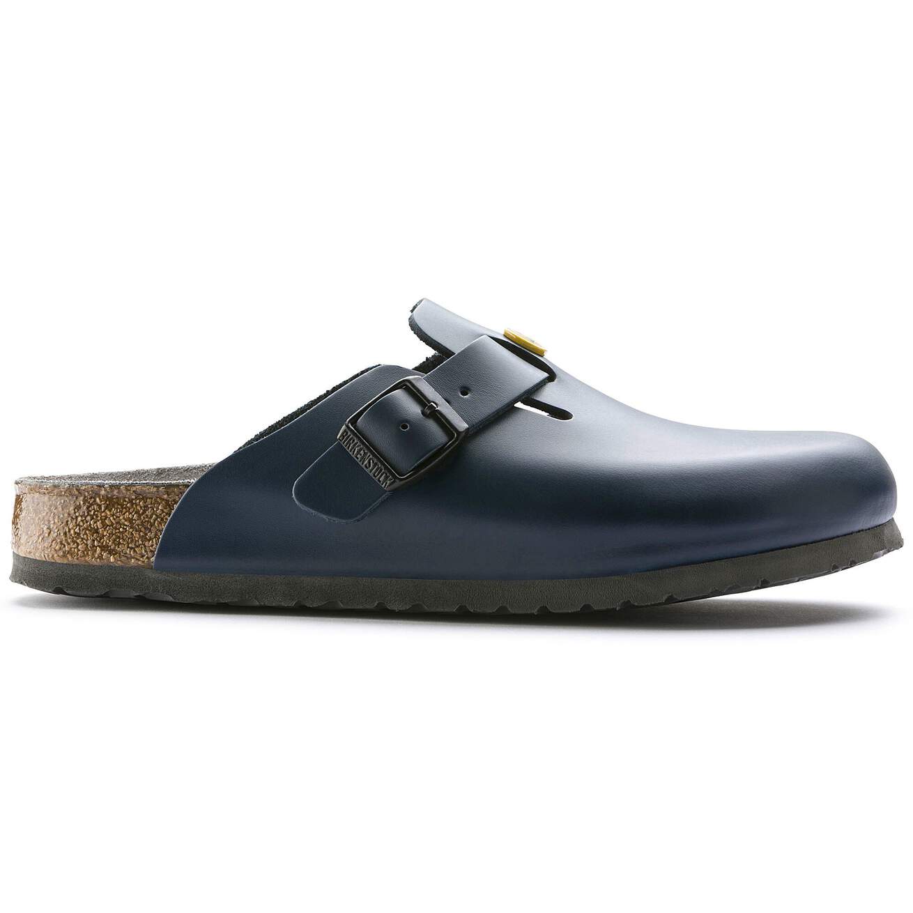 Birkenstock Professional Boston ESD Natural Leather Work Clogs - SecureHeights