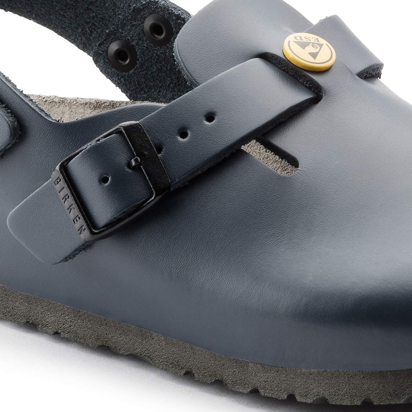 Birkenstock Professional Tokio ESD Natural Leather Hospitality Work Clogs - SecureHeights