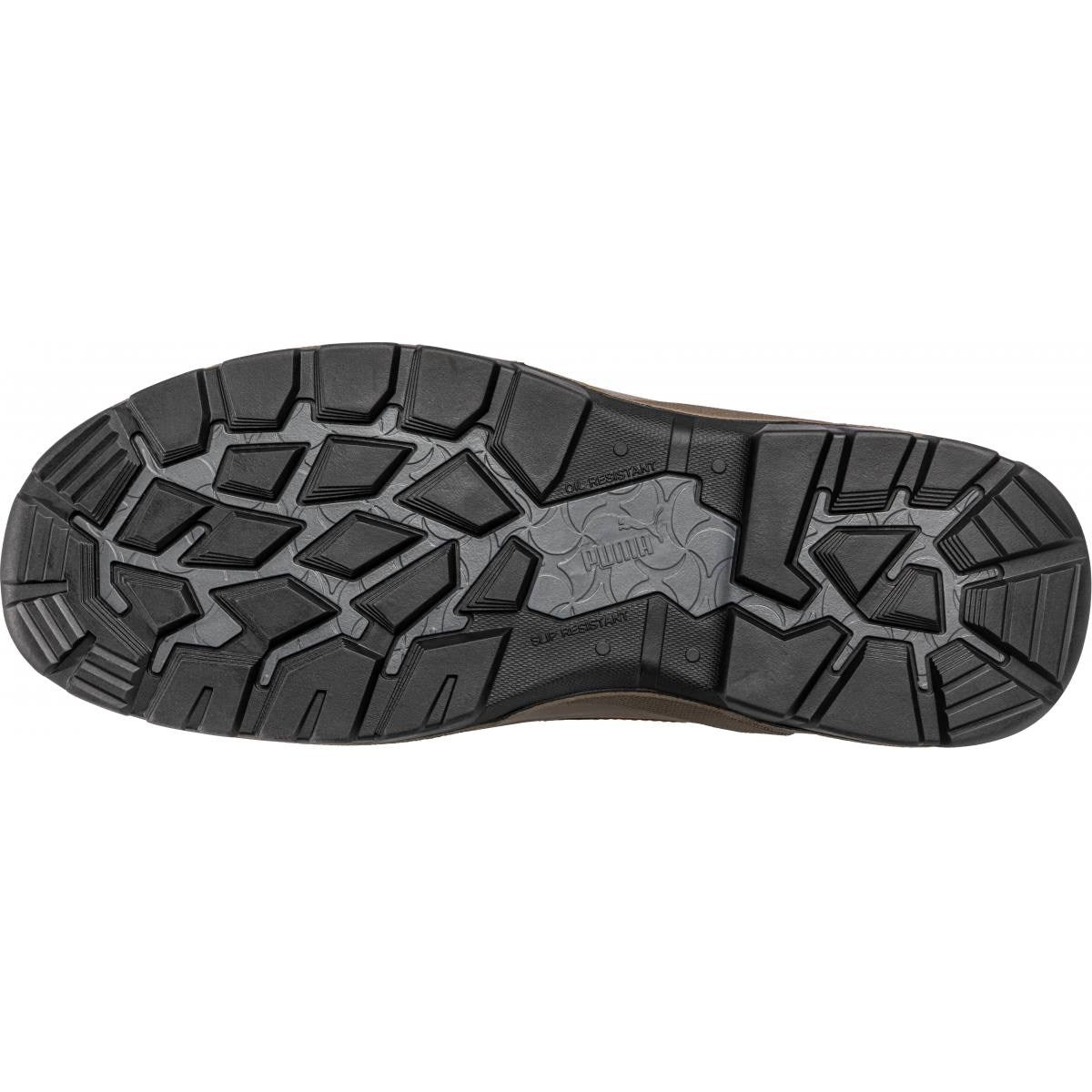 PUMA Safety SCUFF CAPS EVO SIERRA NEVADA MID S7S Greased Full-Grain Leather Safety Boots - Brown