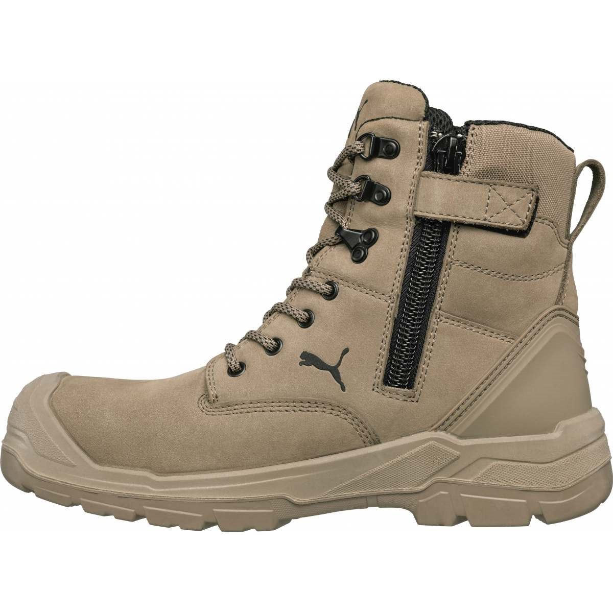 PUMA Safety SCUFF CAPS EVO CONQUEST HIGH S3 Nubuck Leather Safety Boots