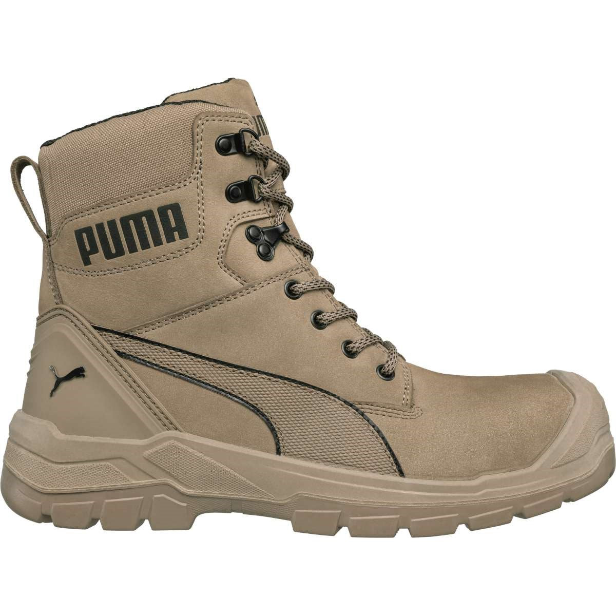 PUMA Safety SCUFF CAPS EVO CONQUEST HIGH S3 Nubuck Leather Safety Boots