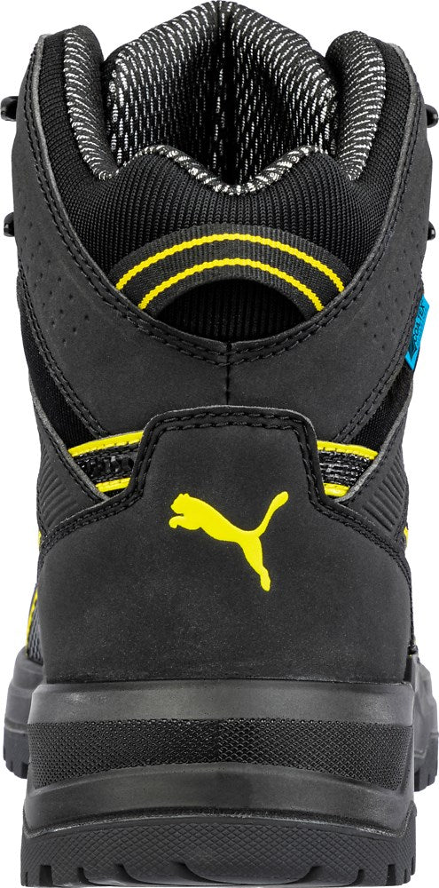 PUMA Safety HEAVY DUTY ROCK HD CTX MID S7S Synthetic Safety Boots - Black/Yellow