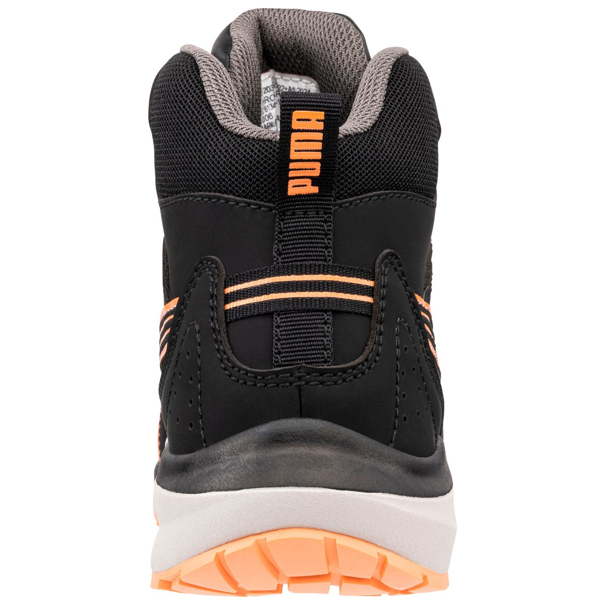 PUMA Safety MOTION WNS STEPPER MID S3S ESD Microfibre Safety Boots - Black/Orange