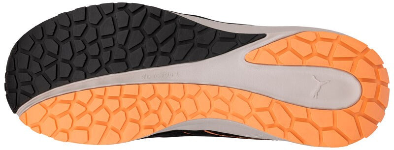 PUMA Safety MOTION WNS STEPPER MID S3S ESD Microfibre Safety Boots - Black/Orange