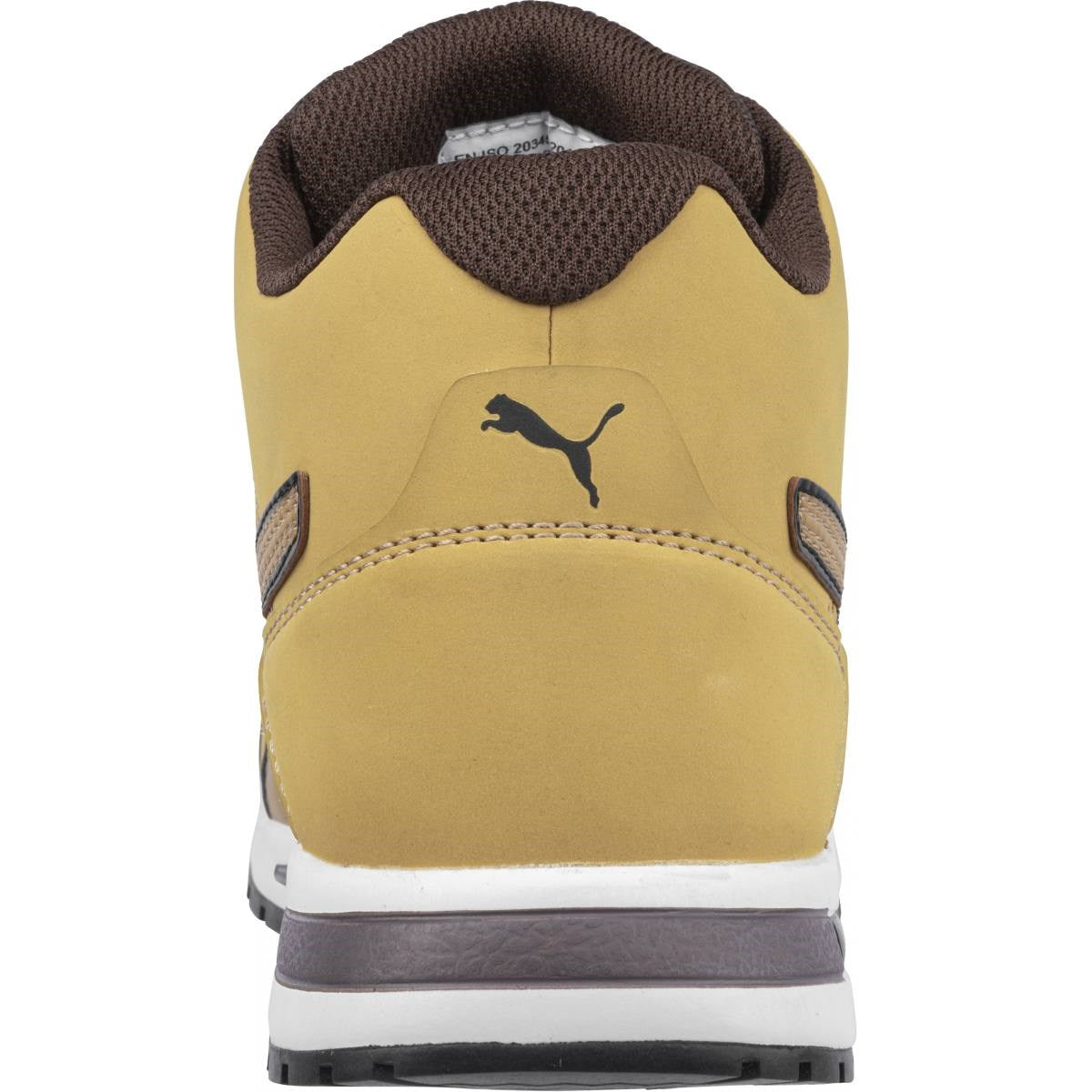 PUMA Safety URBAN PROTECT DASH MID S3 Nubuck Leather Safety Boots - Wheat