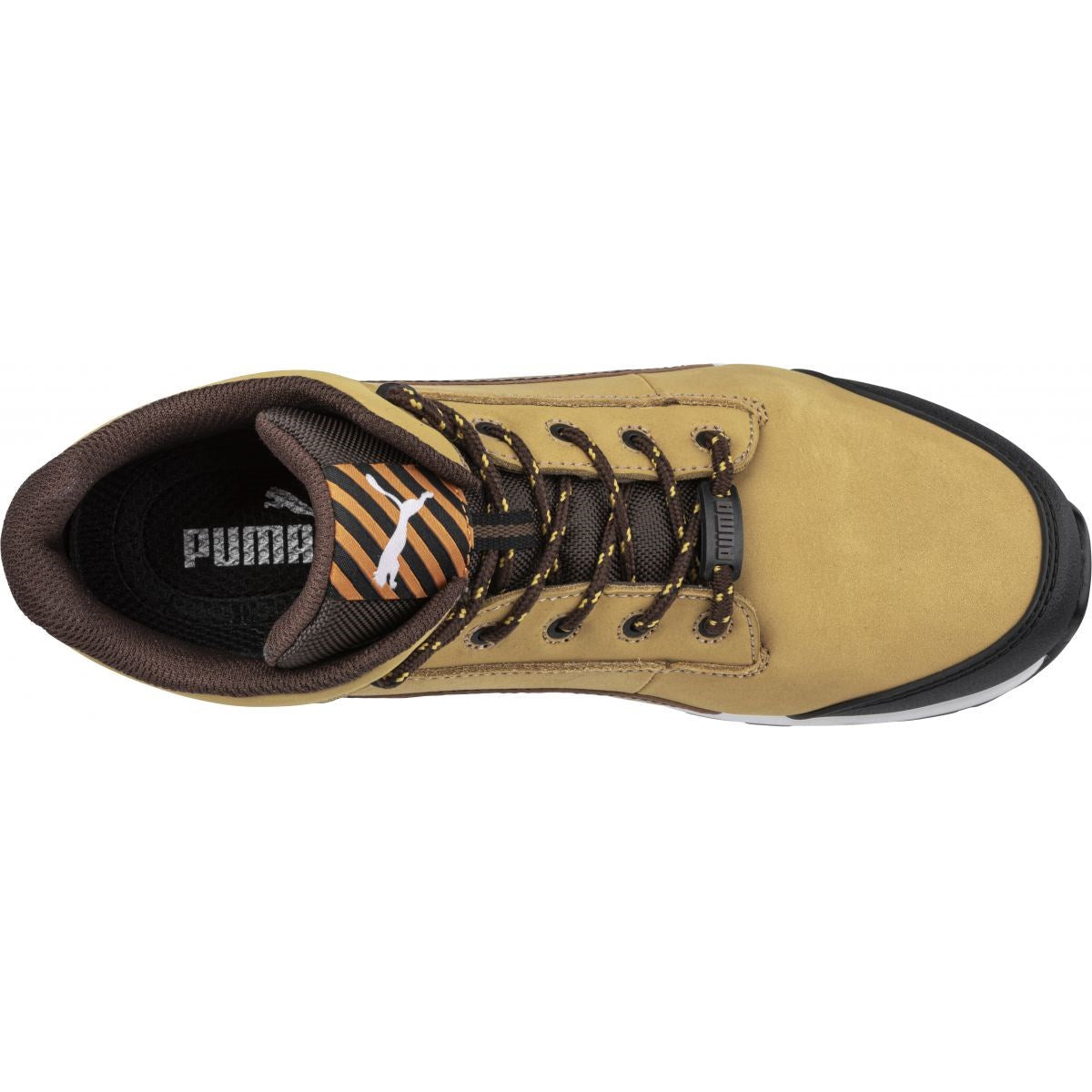 PUMA Safety URBAN PROTECT DASH MID S3 Nubuck Leather Safety Boots - Wheat