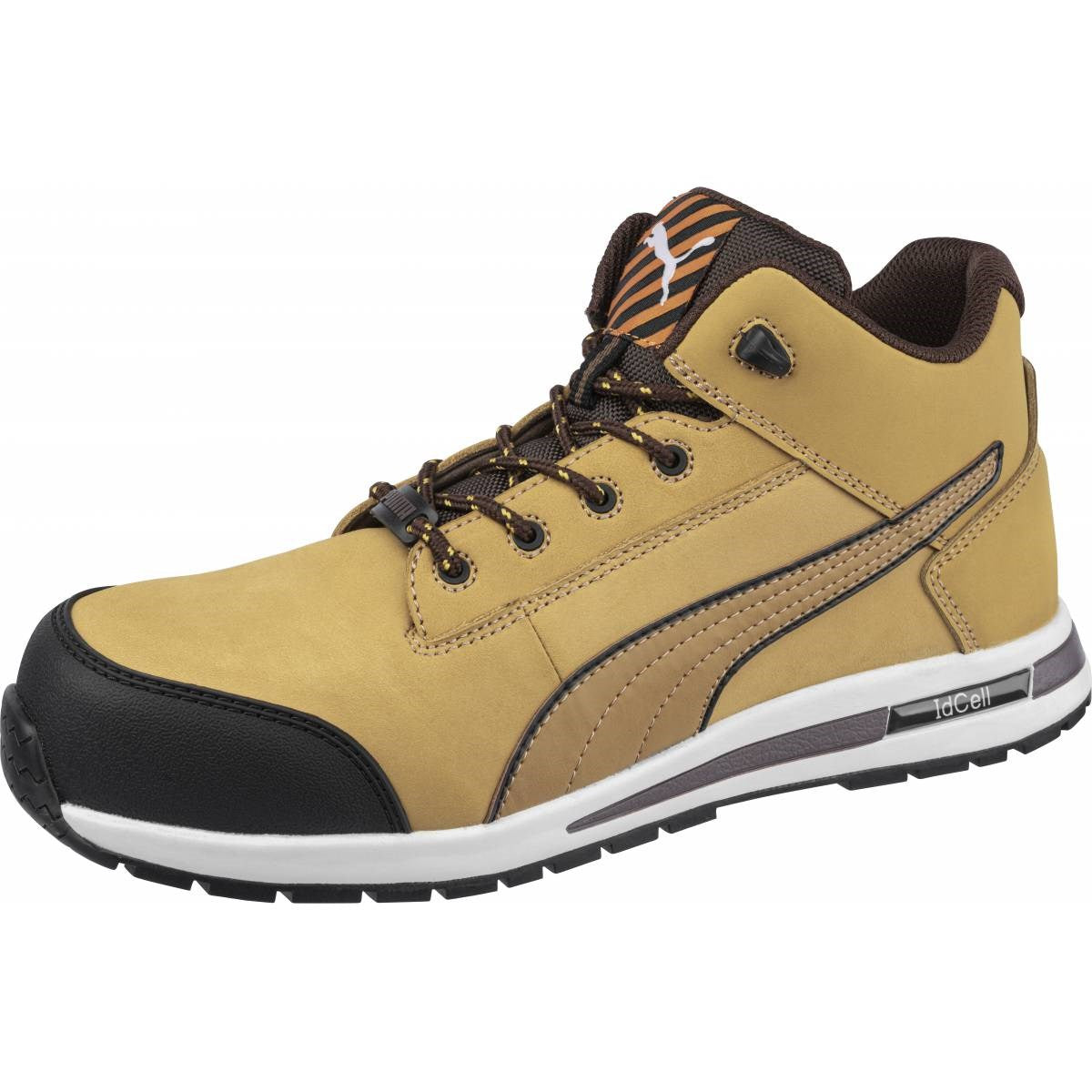 PUMA Safety URBAN PROTECT DASH MID S3 Nubuck Leather Safety Boots - Wheat