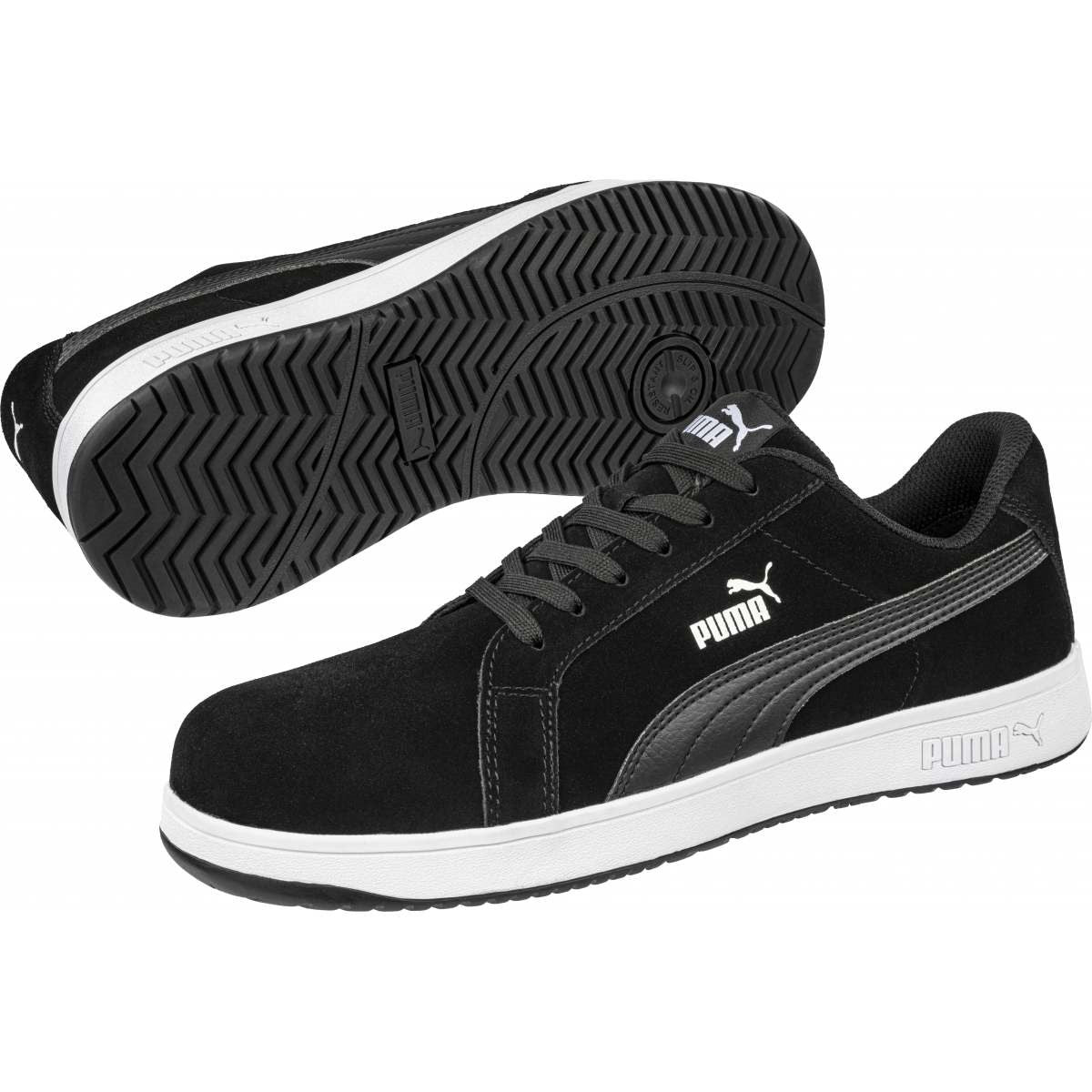 PUMA Safety HERITAGE ICONIC LOW S1PL ESD Suede Safety Trainers