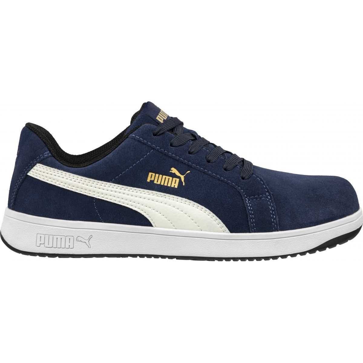 PUMA Safety HERITAGE ICONIC LOW S1PL ESD Suede Safety Trainers