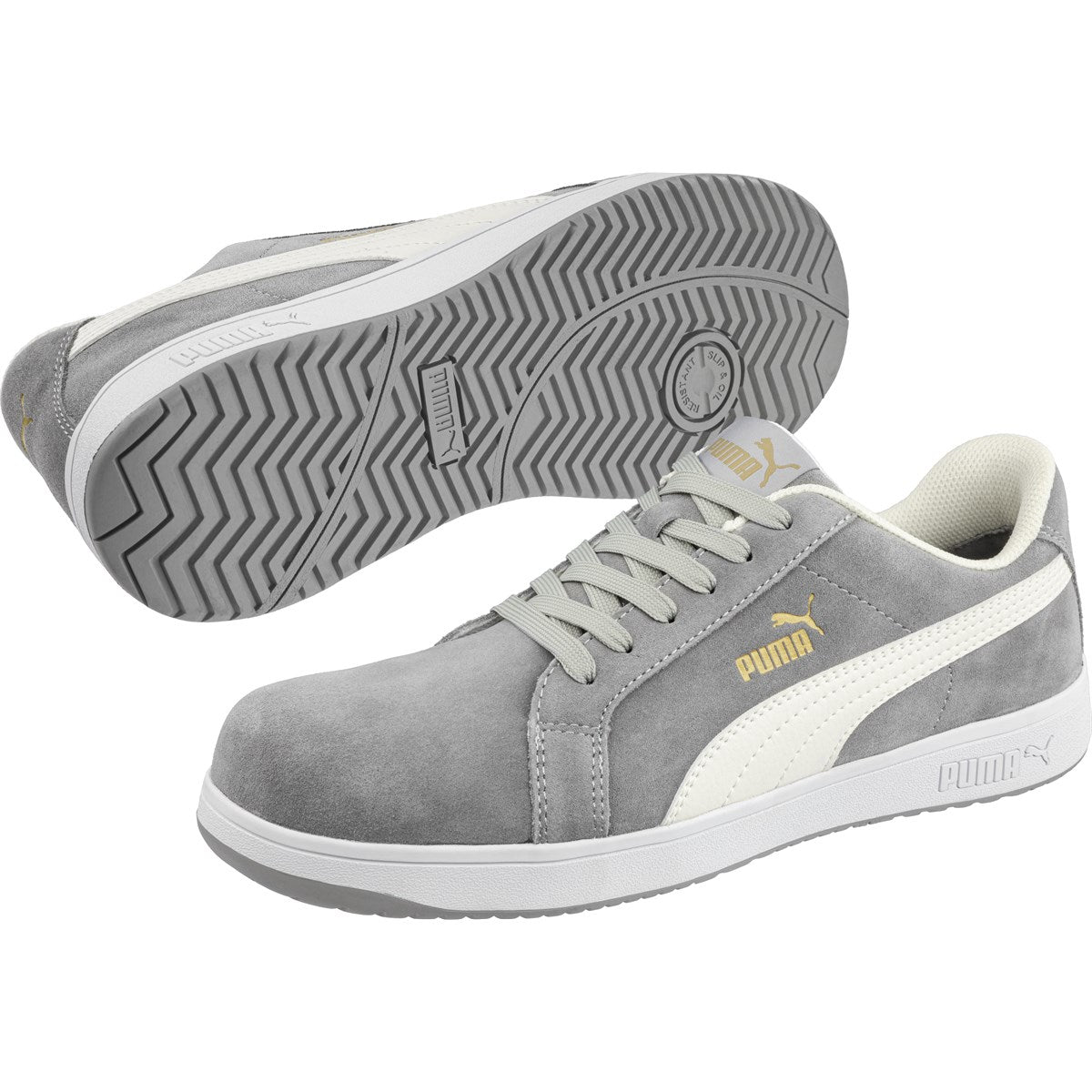 PUMA Safety HERITAGE ICONIC LOW S1PL ESD Suede Safety Trainers