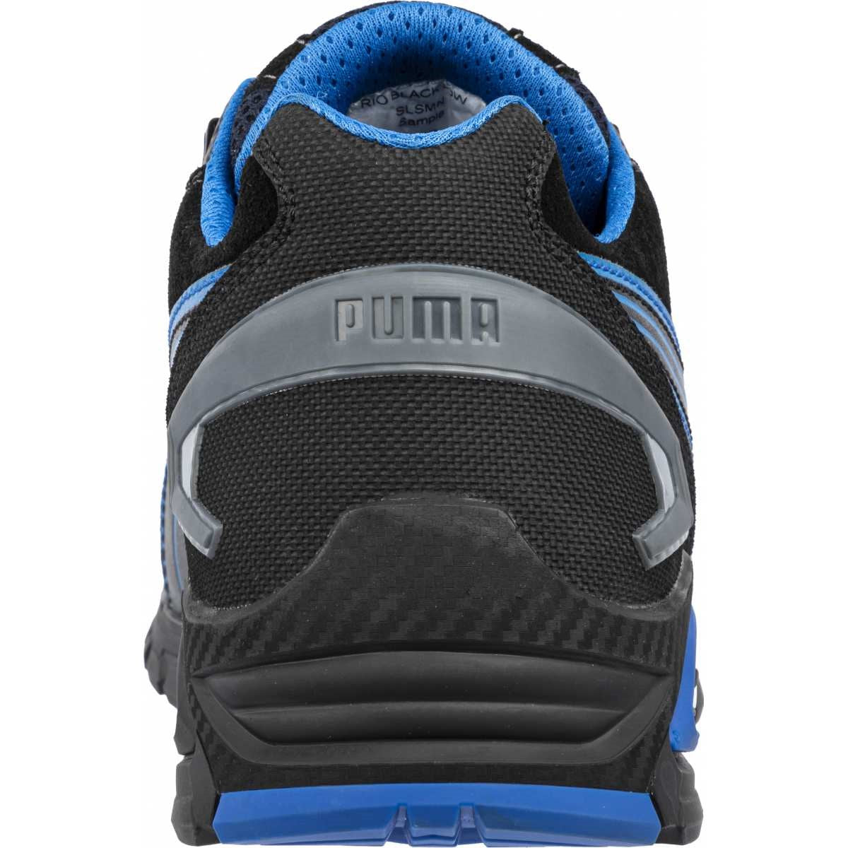 PUMA Safety METRO PROTECT RIO LOW S3 Leather Safety Trainers - Black/Blue