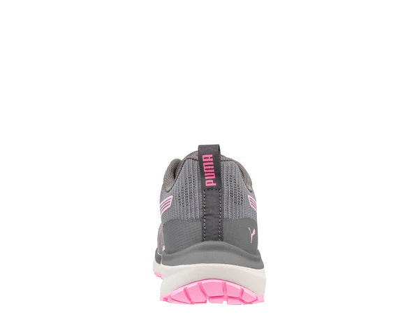 PUMA Safety MOTION WNS CELERITY KNIT LOW S1PS ESD Safety Knit Safety Trainers - Grey/Pink