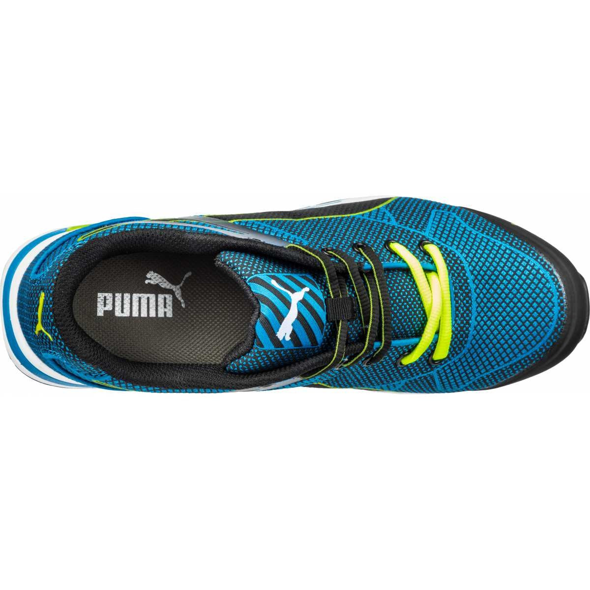 PUMA Safety URBAN PROTECT BLAZE KNIT LOW S1P Safety Knit Safety Trainers - Blue