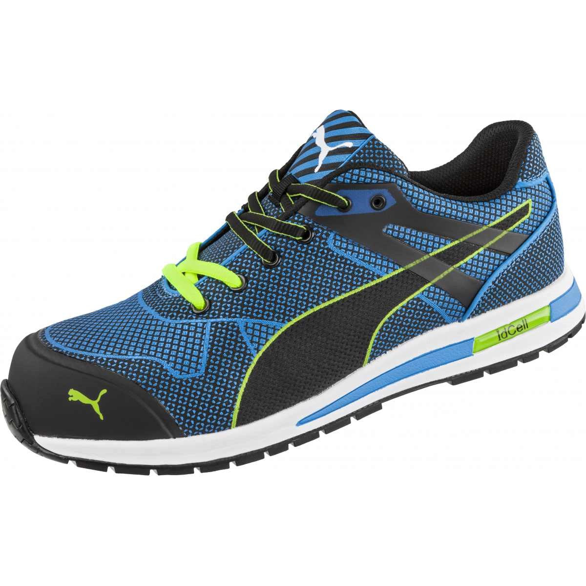PUMA Safety URBAN PROTECT BLAZE KNIT LOW S1P Safety Knit Safety Trainers - Blue