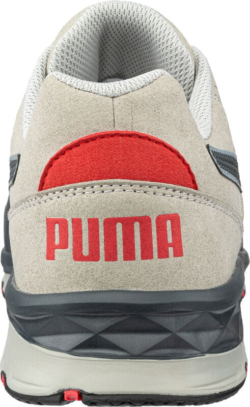 PUMA Safety MOTION PROTECT VANTI LOW S1PS ESD Textile Safety Trainers - Grey