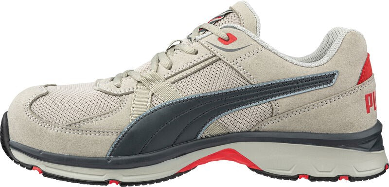 PUMA Safety MOTION PROTECT VANTI LOW S1PS ESD Textile Safety Trainers - Grey