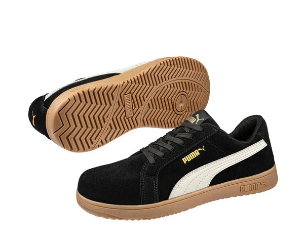 PUMA Safety HERITAGE ICONIC LOW S1PL ESD Suede Safety Trainers