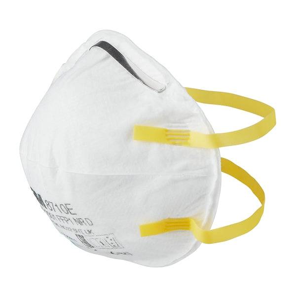 3M 8710E FFP1 Disposable Cup Shaped Half Face Mask without Valve (Pack of 20) - SecureHeights