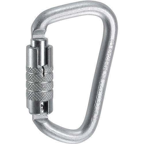CAMP Safety ANSI D 3LOCK High Strength Triple Lock Steel Carabiner 2145 - SecureHeights
