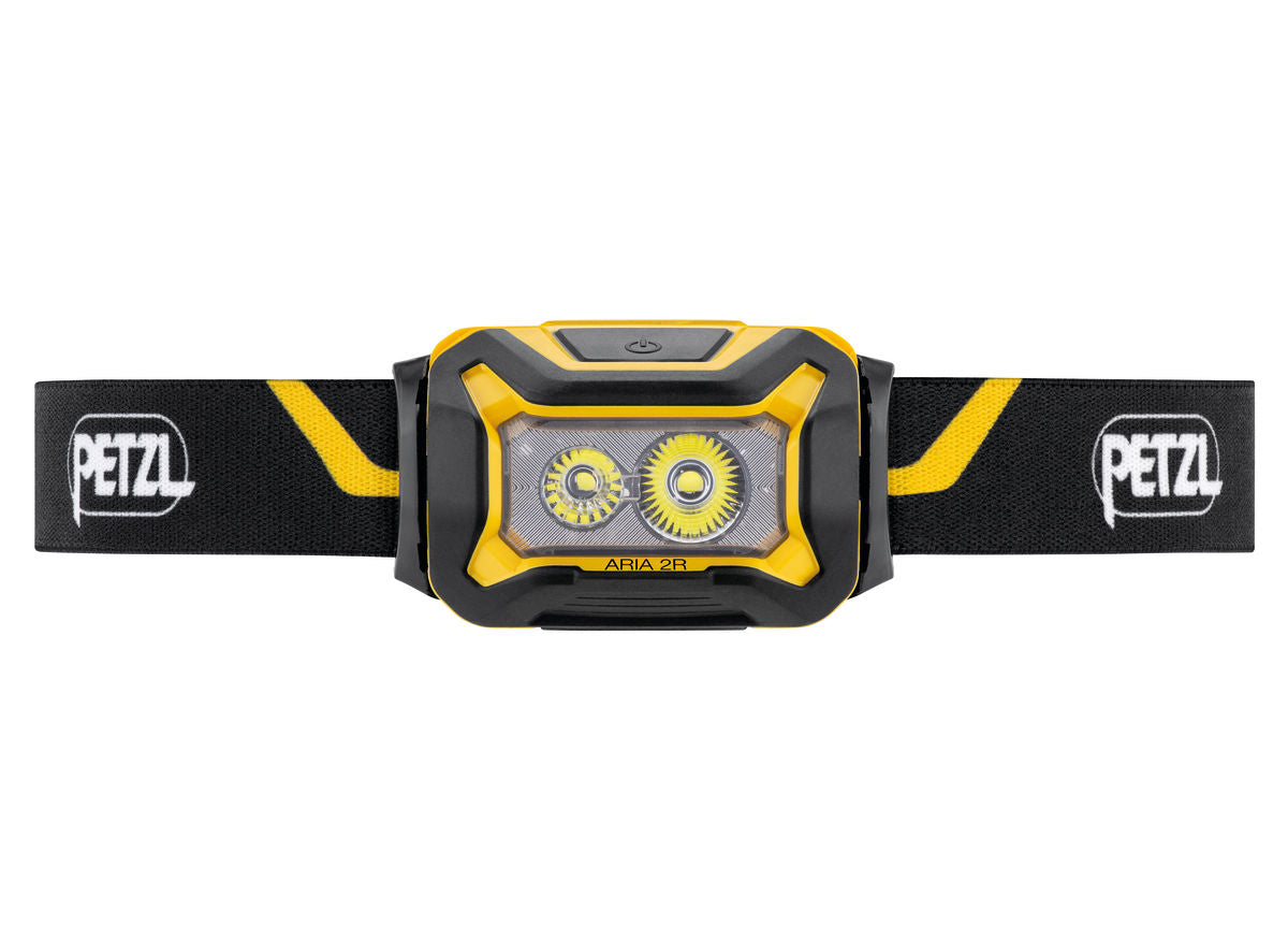 Petzl ARIA 2R 600 Lumens Rechargeable Mixed Beam HYBRID Waterproof Headlamp E071AA00 - SecureHeights