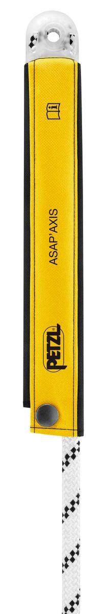 Petzl ASAP'AXIS 11mm Low Stretch Sewn Termination Kernmantle Rope with ASAP or ASAP LOCK Integrated Energy Dissipater 10m-60m - SecureHeights
