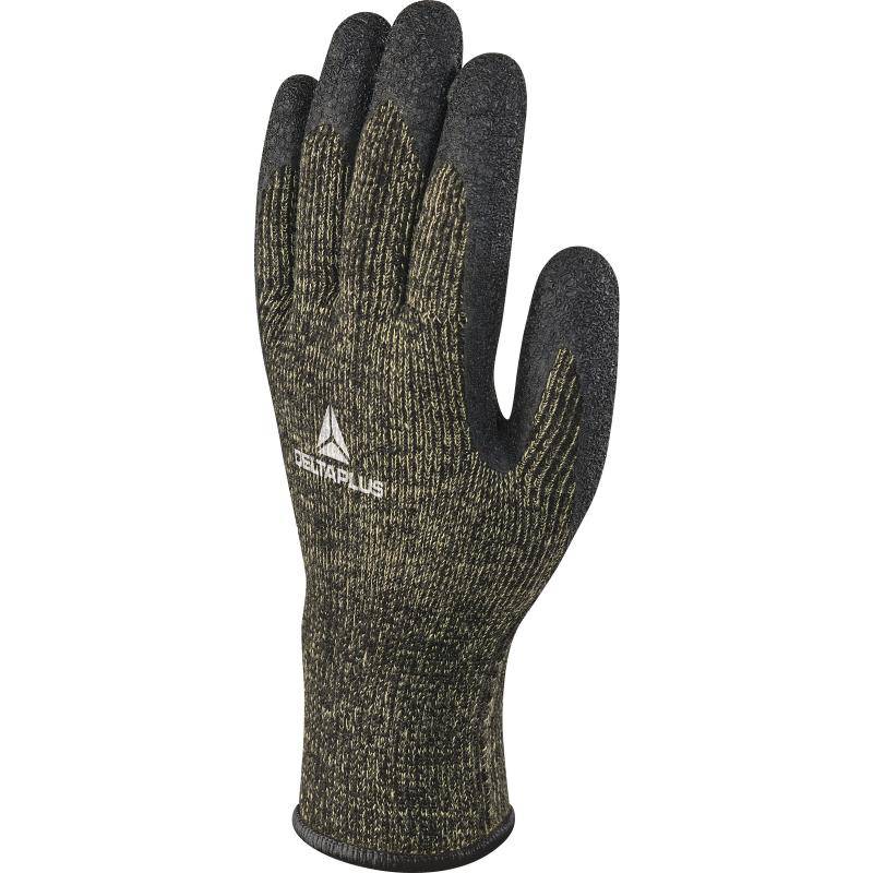 DeltaPlus ATON VV731 Cut B Latex Coated Palm 10 Gauge Polycotton/Para-Aramid Knitted Safety Gloves (5 Pairs) - SecureHeights