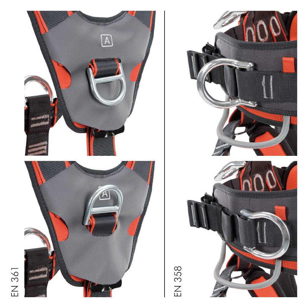 Climbing Technology AXESS QR ASCENDER Positioning and Rope Access Harness Kit - SecureHeights