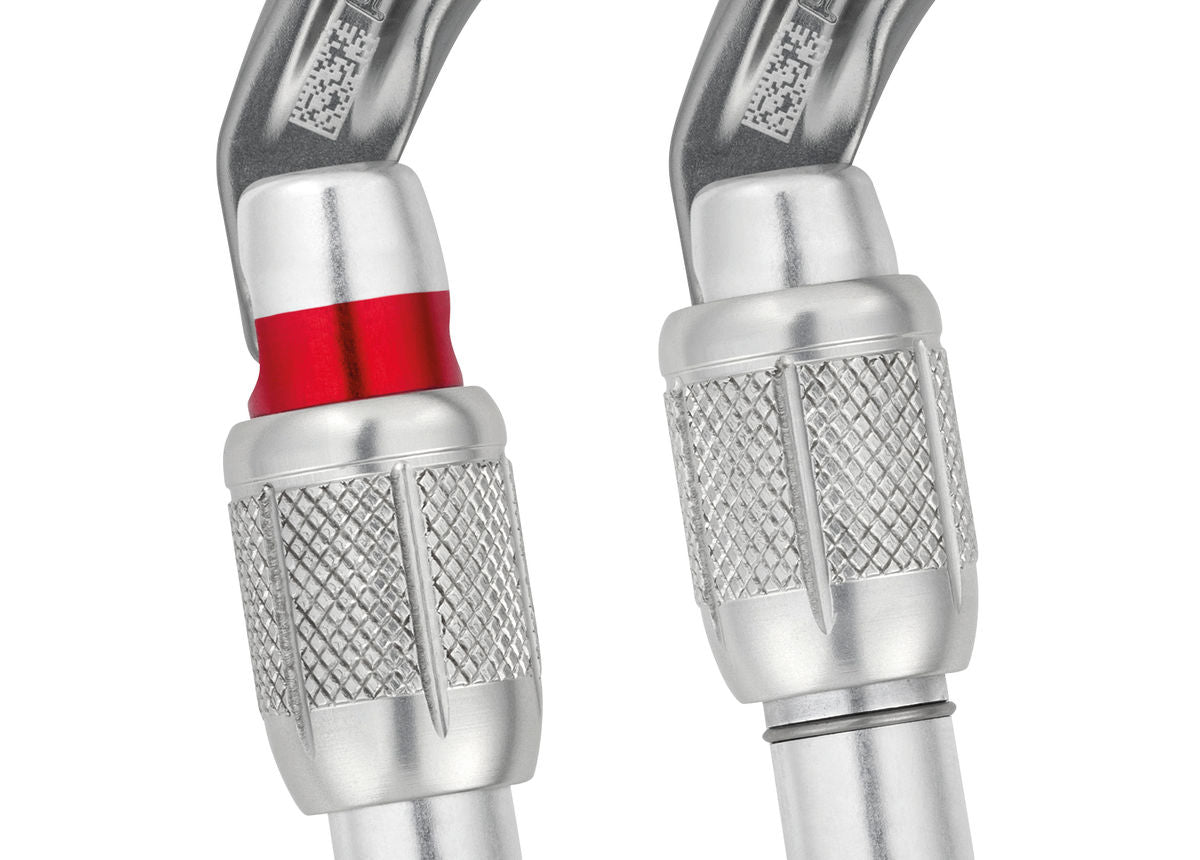 Petzl Am’D Lightweight Aluminium Asymmetrical Screw Lock Carabiner - SecureHeights