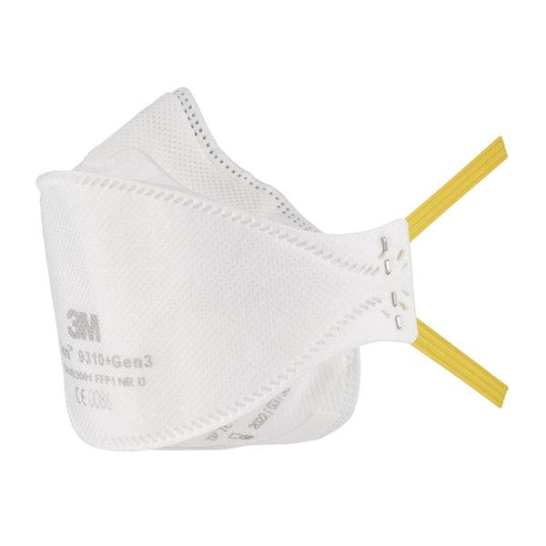 3M Aura 9310+ FFP1 Disposable Foldable Half Face Mask without Valve (Pack of 20) - SecureHeights