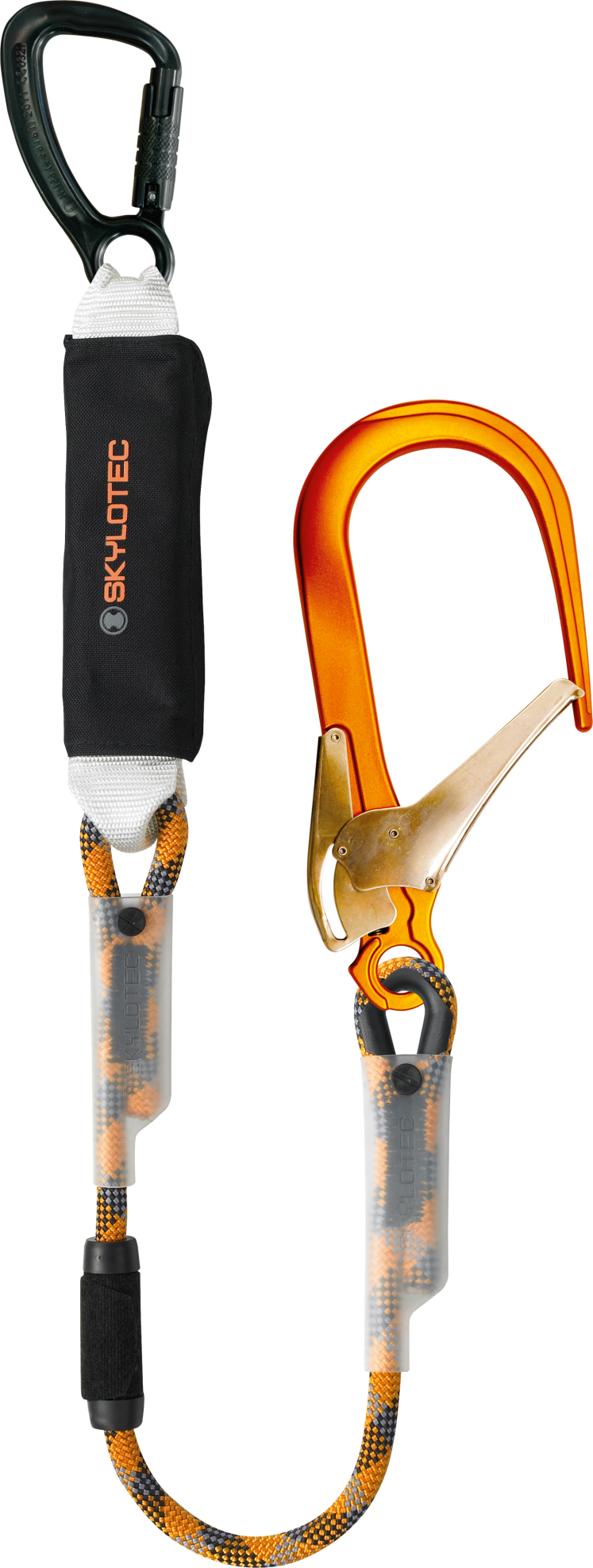 Skylotec BFD SK12 Single Leg Rope Lanyard with 110mm Scaffold Hook 1.5m-2m - SecureHeights