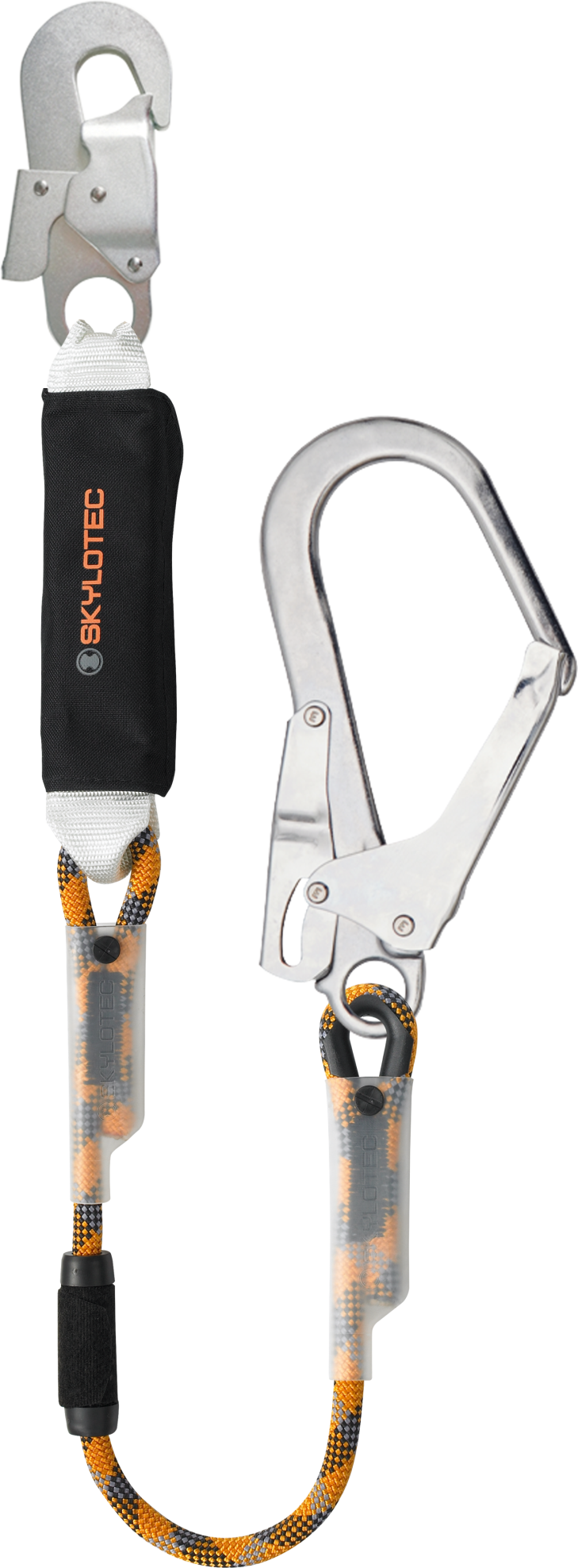 Skylotec BFD SK12 Single Leg Rope Lanyard with 50mm Scaffold Hook 1m-2m - SecureHeights