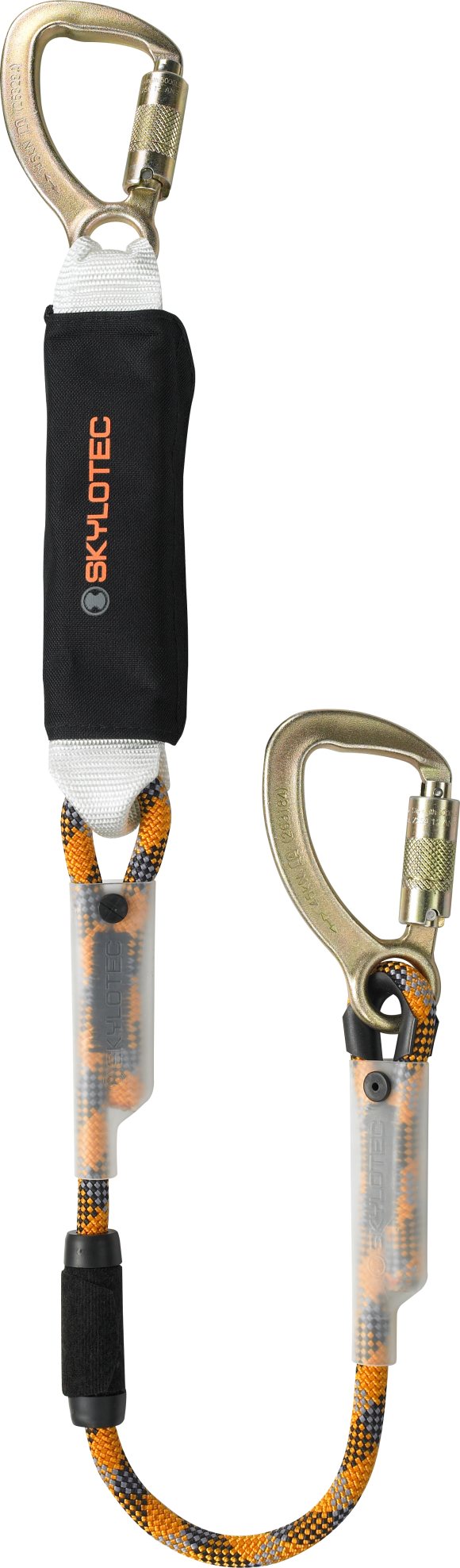 Skylotec BFD SK12 Single Leg Rope Lanyard with KOBRA TRI Carabiner 1m-2m - SecureHeights