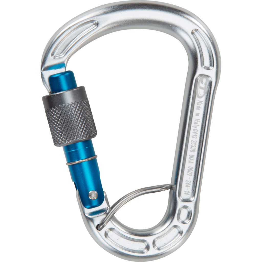 Climbing Technology CONCEPT SGL Light-Alloy HMS Screwgate Carabiner 2C3382LXTZ - SecureHeights