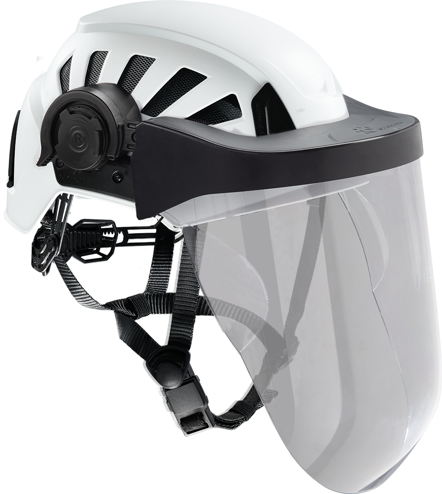 Skylotec CONTOUR XI MEHRZWECK Preformed Full Face Visor BE-491 - SecureHeights