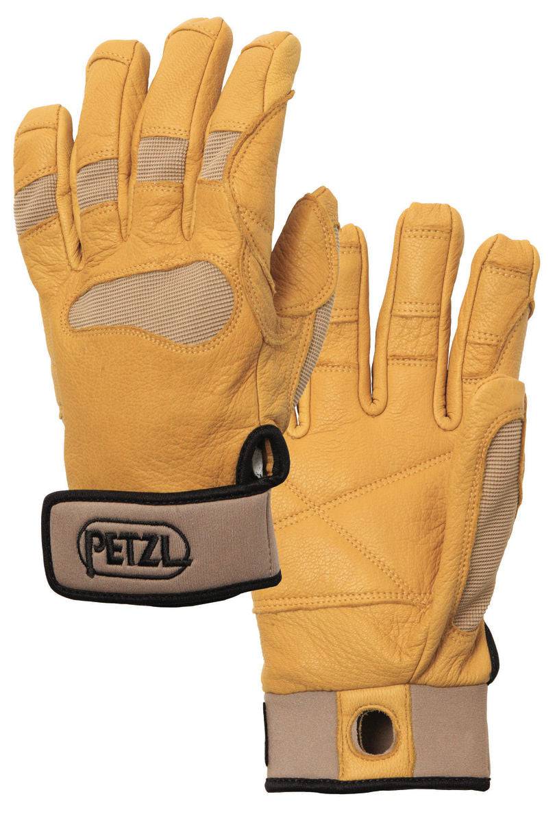 Petzl CORDEX PLUS Medium Weight Double Layered Leather Belay/Rappel Gloves - SecureHeights