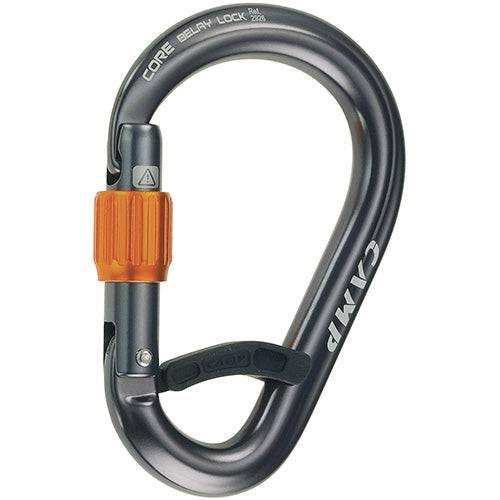 CAMP Safety CORE BELAY LOCK Screwgate Aluminum Carabiner 2926 - SecureHeights