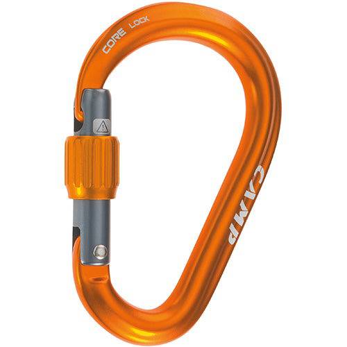 CAMP Safety CORE LOCK Screwgate Aluminum Carabiner 2925 - SecureHeights