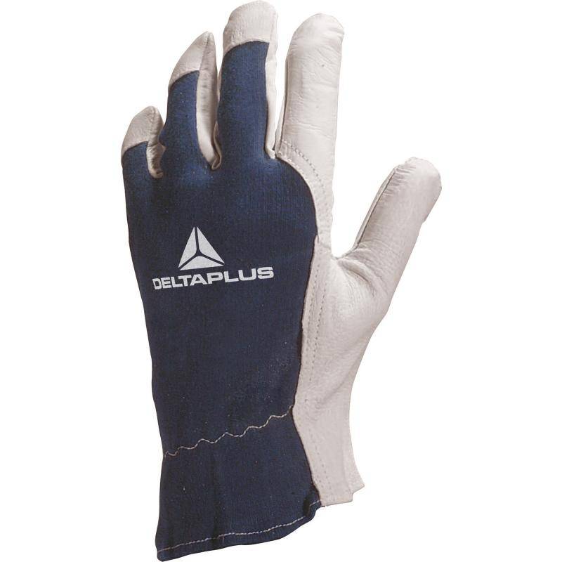 DeltaPlus CT402 Goatskin Leather General Handling Gloves (10 Pairs) - SecureHeights