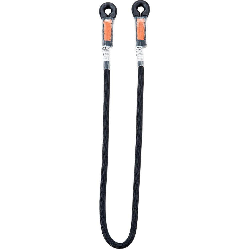 Climbing Technology DYNAMIX Single Leg Rope Lanyard 60cm-200cm - SecureHeights