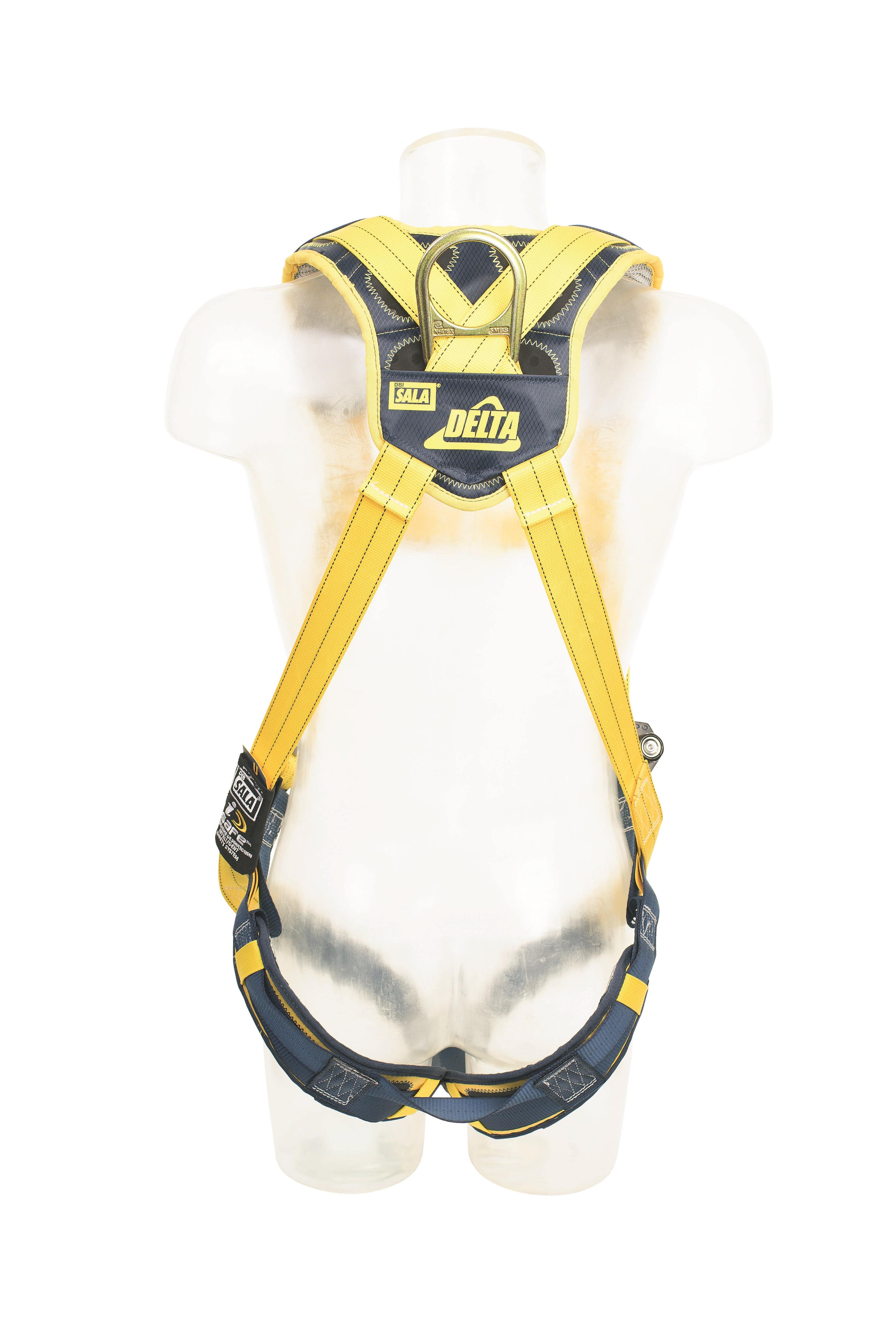 3M DBI SALA Delta Comfort Harness with Front & Rear Attachment Points and Pass Through Buckles - SecureHeights