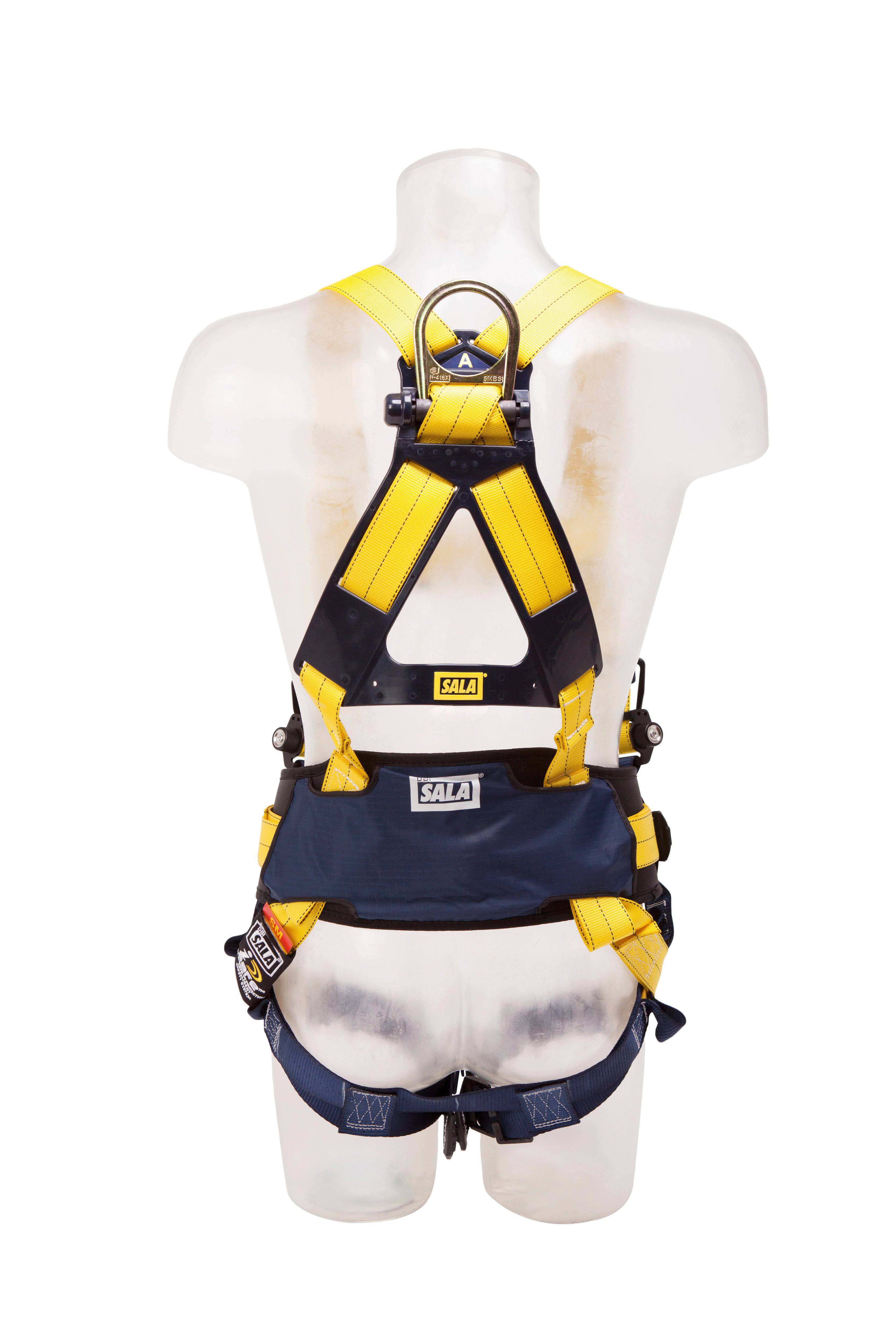 3M DBI SALA Delta Quick Connect Harness with Belt and Front & Rear Attachment Points - SecureHeights