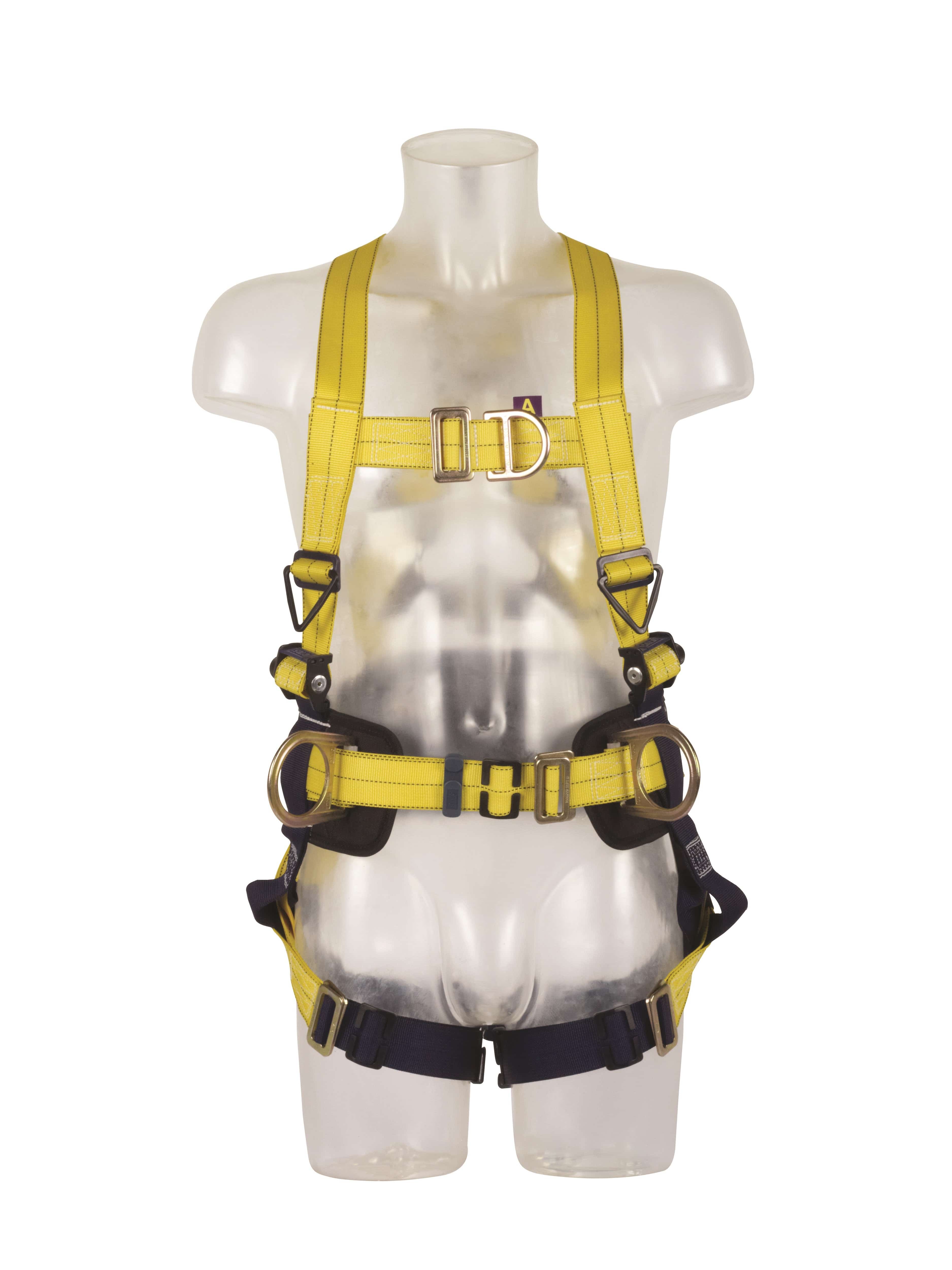 3M DBI SALA Delta Harness with Belt, Front & Rear Attachment Points and Standard Buckles - SecureHeights