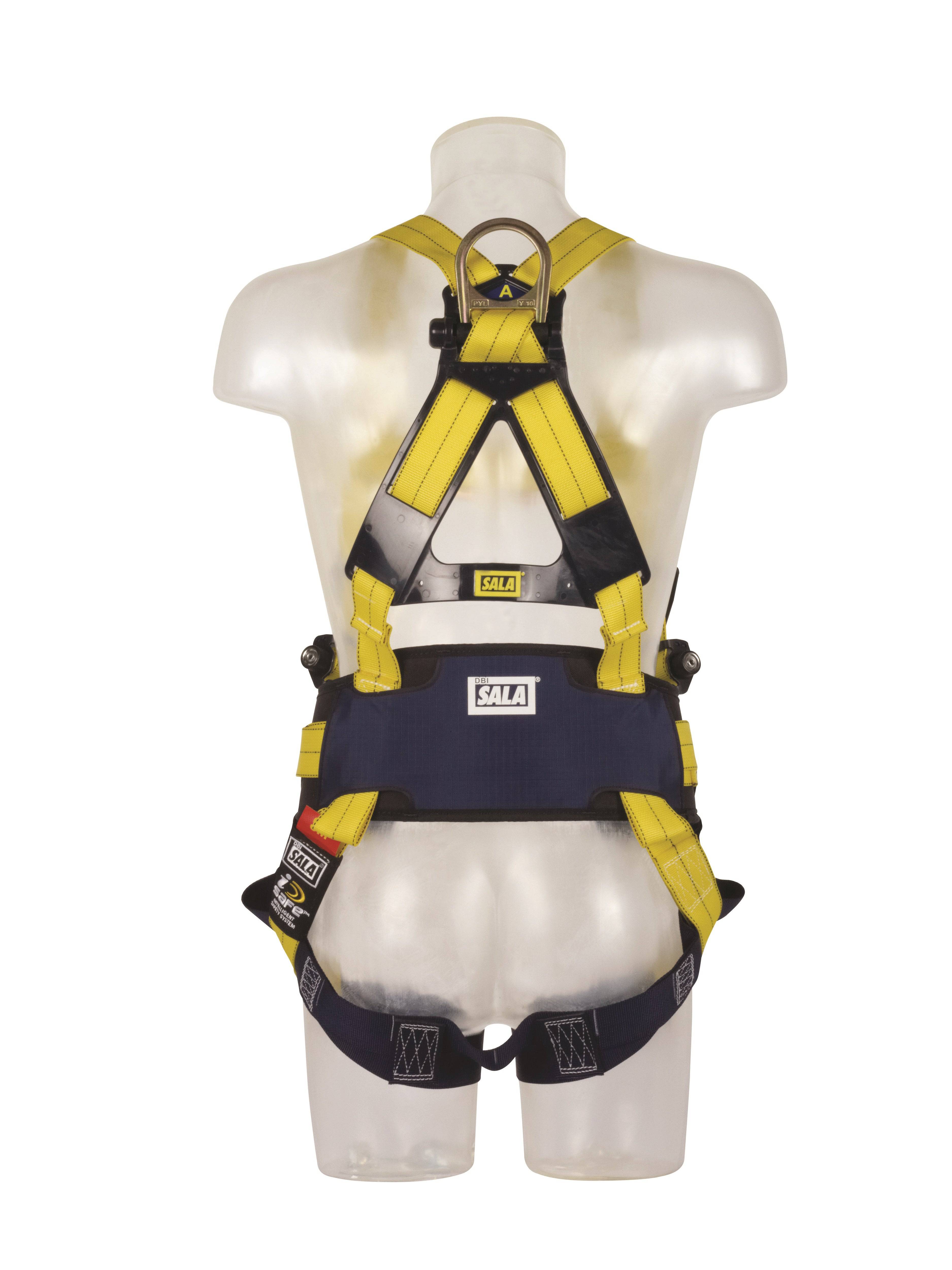 3M DBI SALA Delta Harness with Belt, Front & Rear Attachment Points and Standard Buckles - SecureHeights