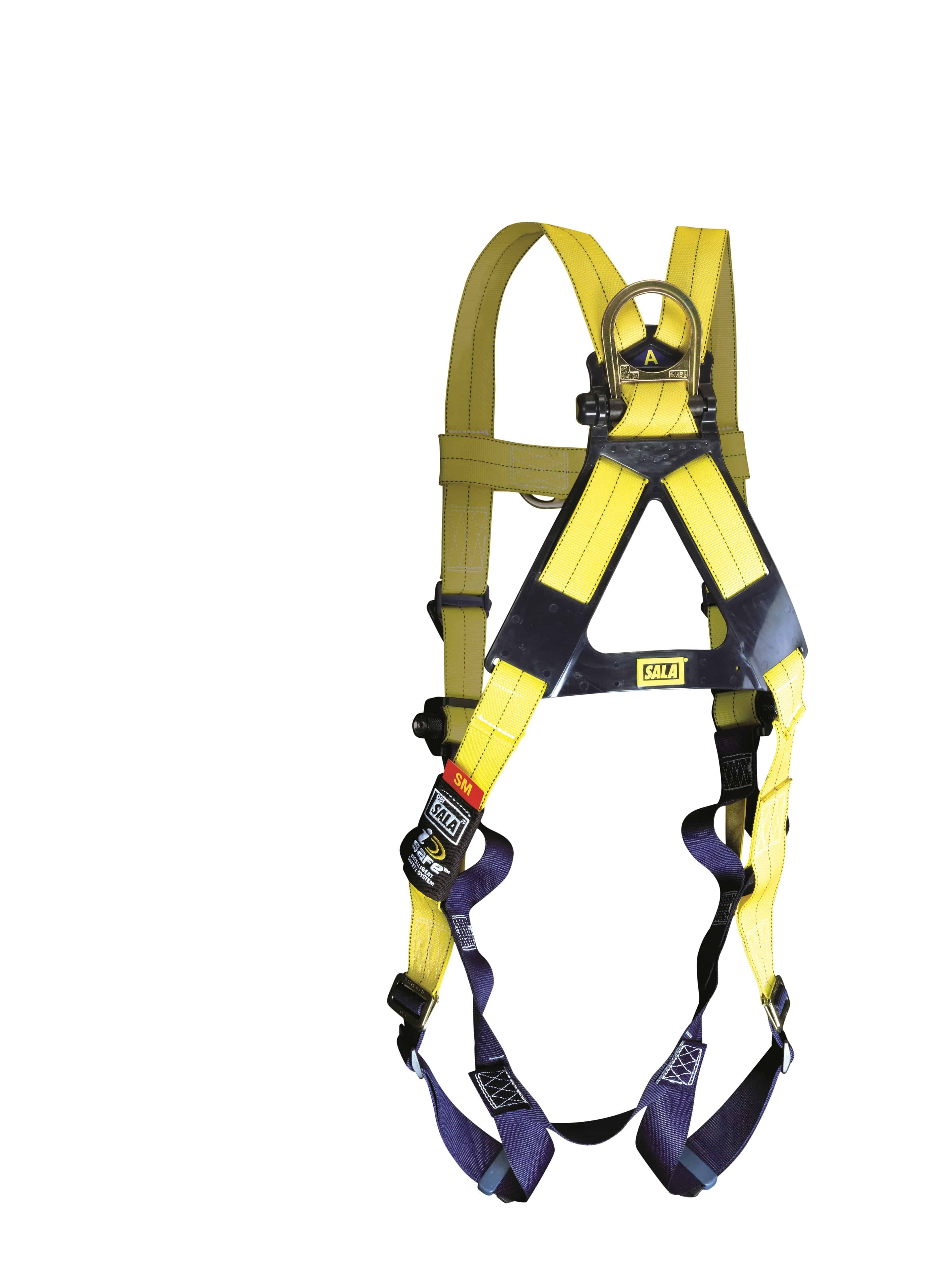 3M DBI SALA Delta Harness with Front & Rear Attachment Points and Standard Buckles - SecureHeights