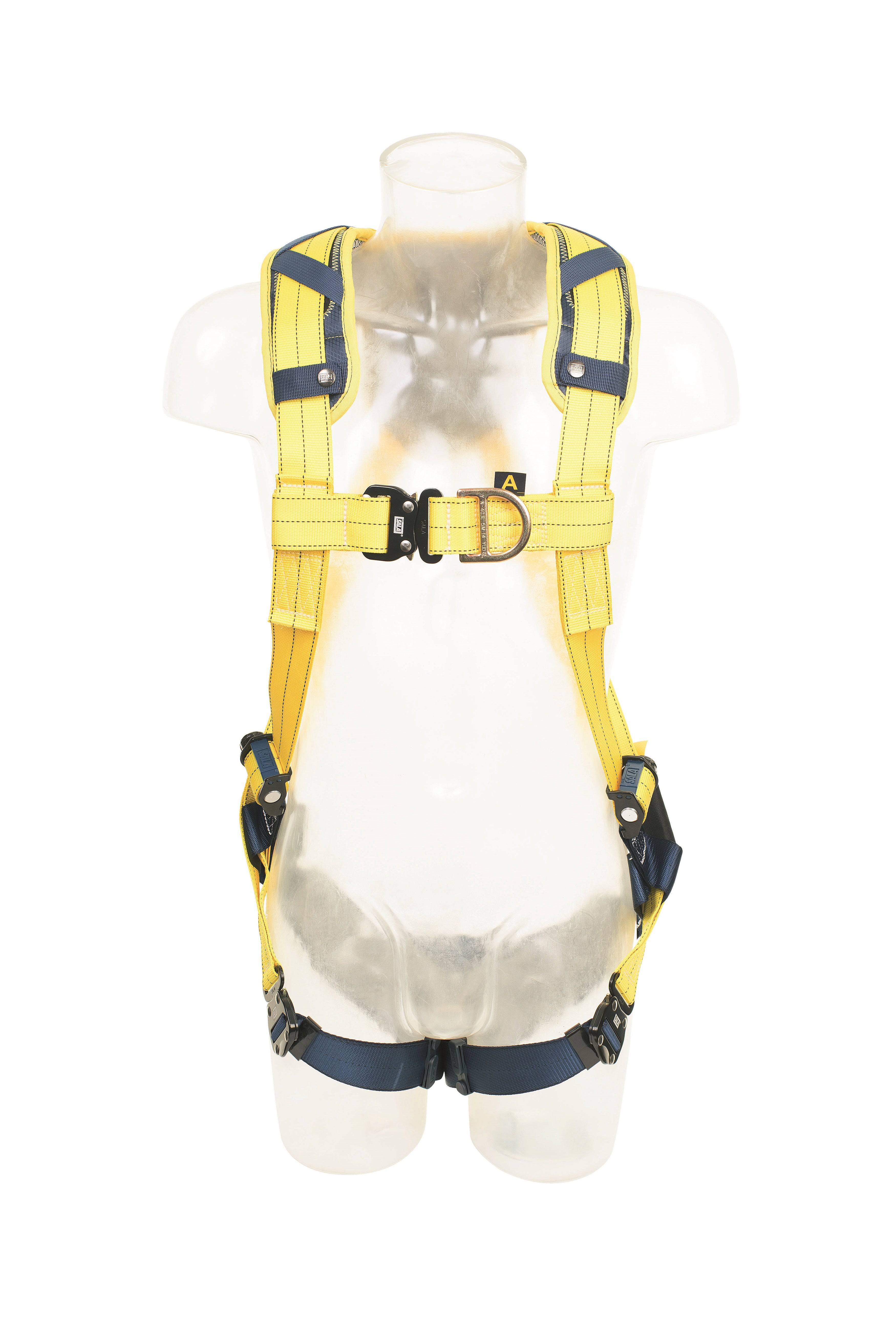 3M DBI SALA Delta Quick Connect Comfort Harness with Front and Rear Attachment Points - SecureHeights