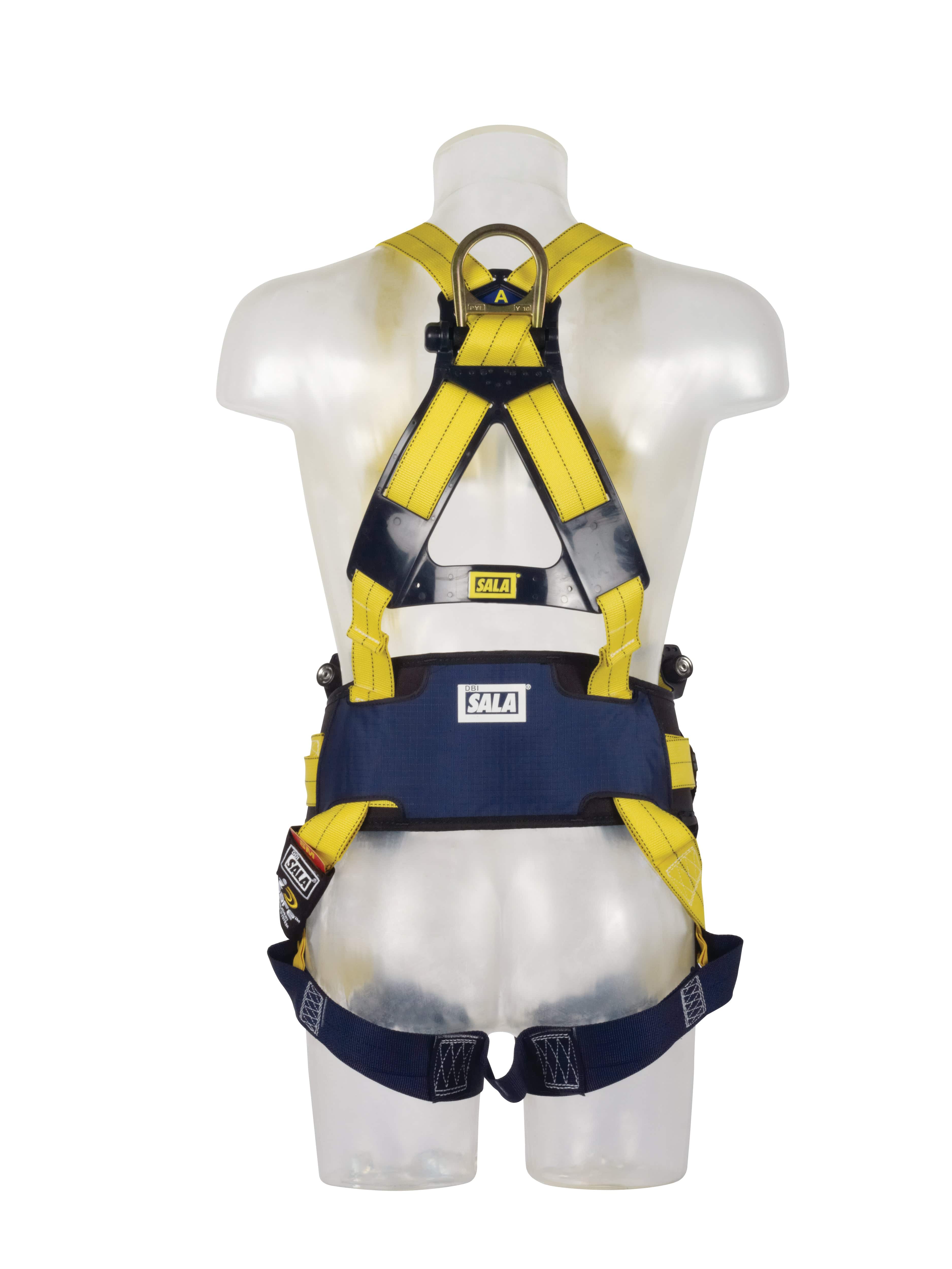 3M DBI SALA Delta Quick Connect Harness with Belt and Front & Rear Attachment Points - SecureHeights