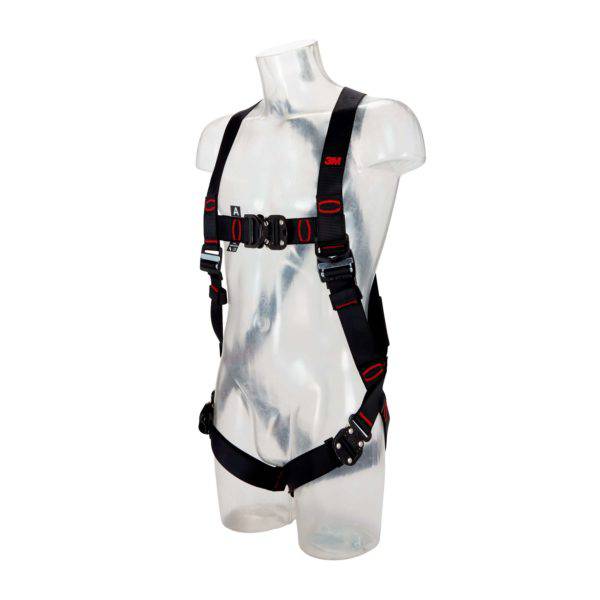 3M Protecta E200 Quick Connect Standard Vest Style Fall Arrest Harness with Front & Rear Attachment Points - SecureHeights