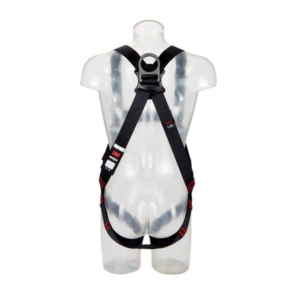 3M Protecta E200 Standard Vest Style Fall Arrest Harness with Rear Attachment Point, Lanyard Keeper and Impact Indicator - SecureHeights