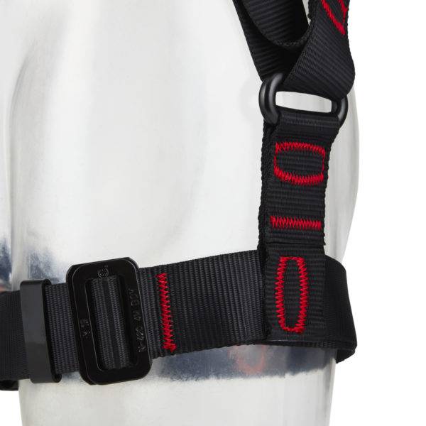 3M Protecta E200 Standard Vest Style Fall Arrest Harness with Front & Rear Attachment Points and Horizontal Leg Straps - SecureHeights